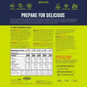 Augason Farms 72-Hour Emergency Food Supply – 1 Person Pouch