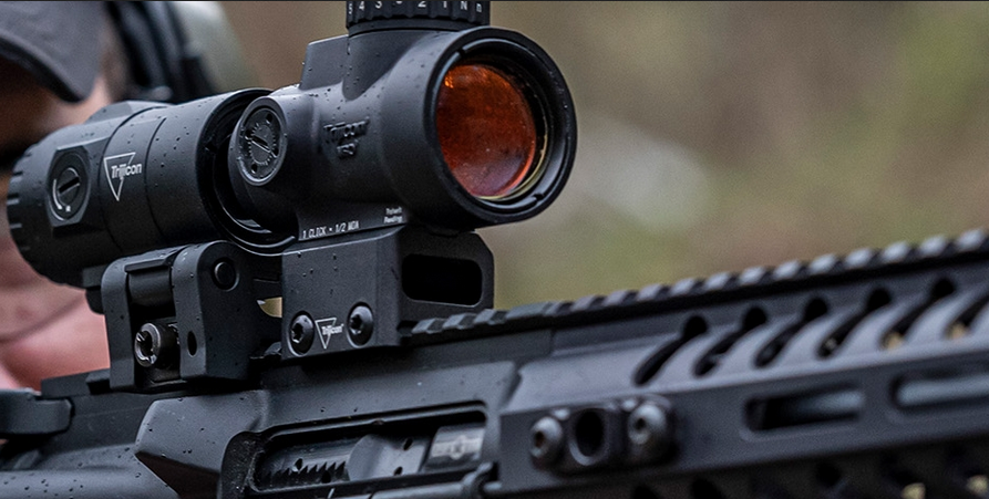 Trijicon MRO HD 1x25 Red Dot Sight with 3x Magnifier