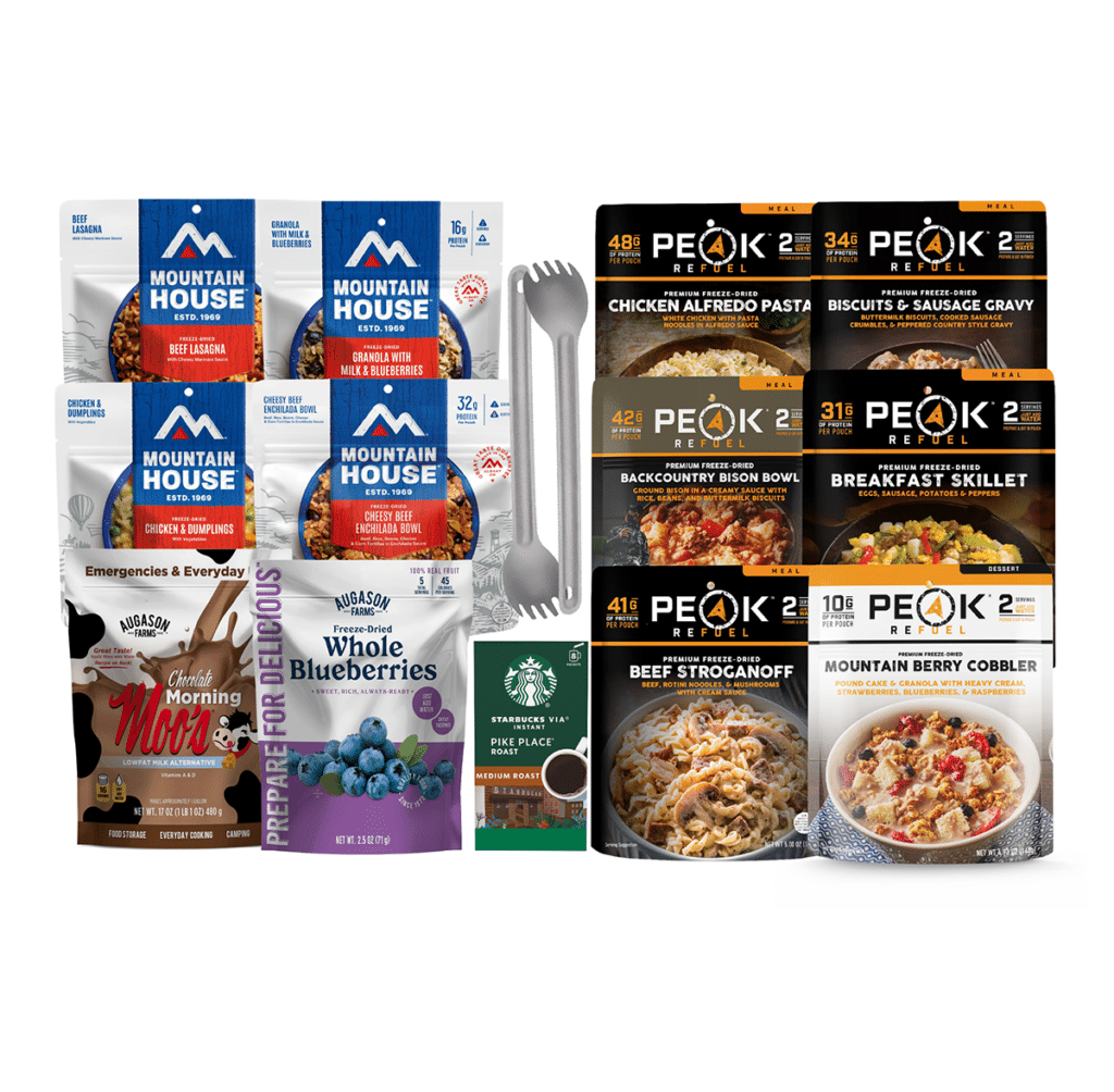 2 Person 72 Hour Survival Kit | Premium Emergency Food System