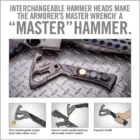 Armorer's Master Wrench with interchangeable hammer heads
