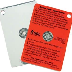 Adventure Medical SOL Rescue Floating Signal Mirror