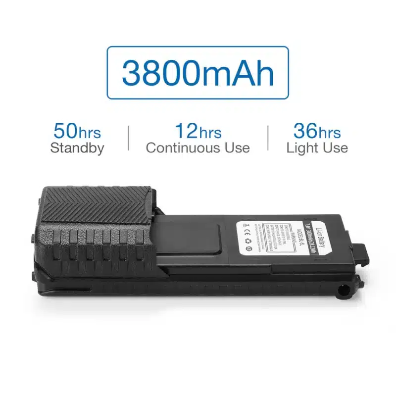 Baofeng 3800 mAh Battery1 Baofeng 3800 mAh Battery
