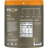Peak Refuel Creamy Peaches and Oats