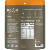 Peak Refuel Creamy Peaches and Oats