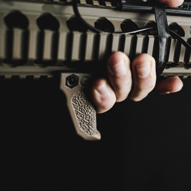 Emissary Development Handbrake Picatinny - FDE4 Emissary Development Handbrake Picatinny - FDE