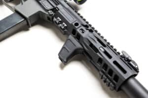 The SLR Rifleworks M-LOK Handstop Mod 4 SHORT