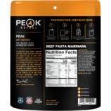 Peak Refuel Beef Pasta Marinara