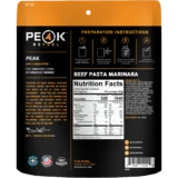 Peak Refuel Beef Pasta Marinara