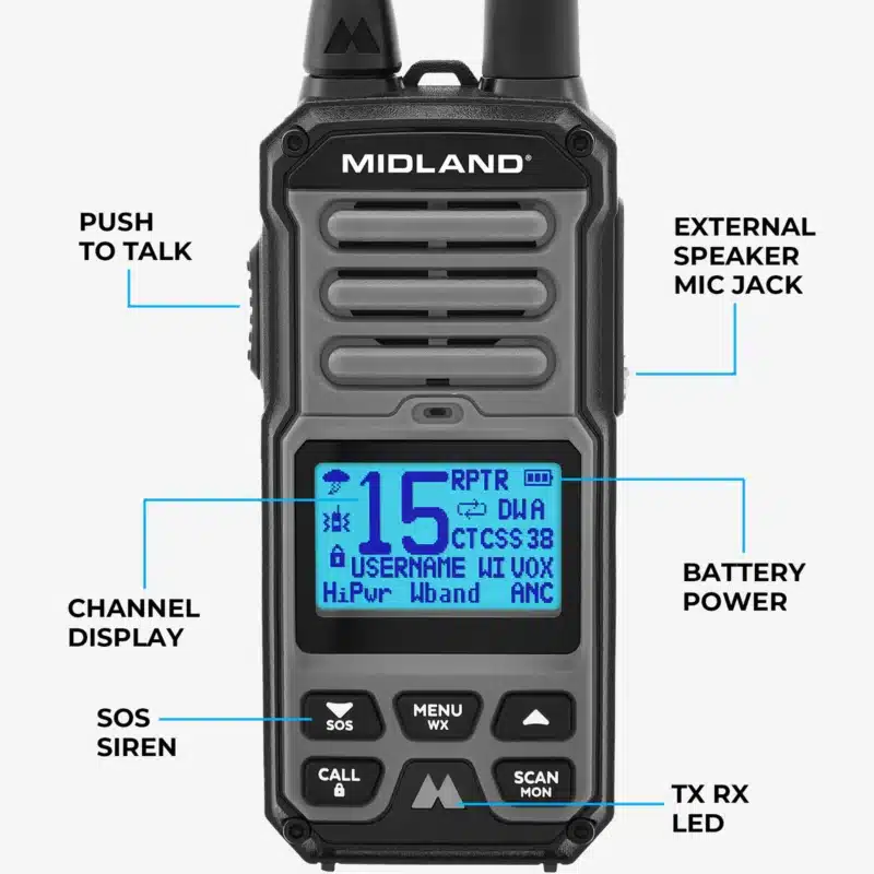 Midland GXT67 PRO GMRSd Midland GXT67 PRO GMRS