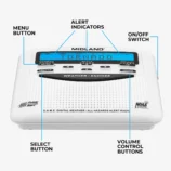 Midland WR120 NOAA Weather and Emergency Alert Radio