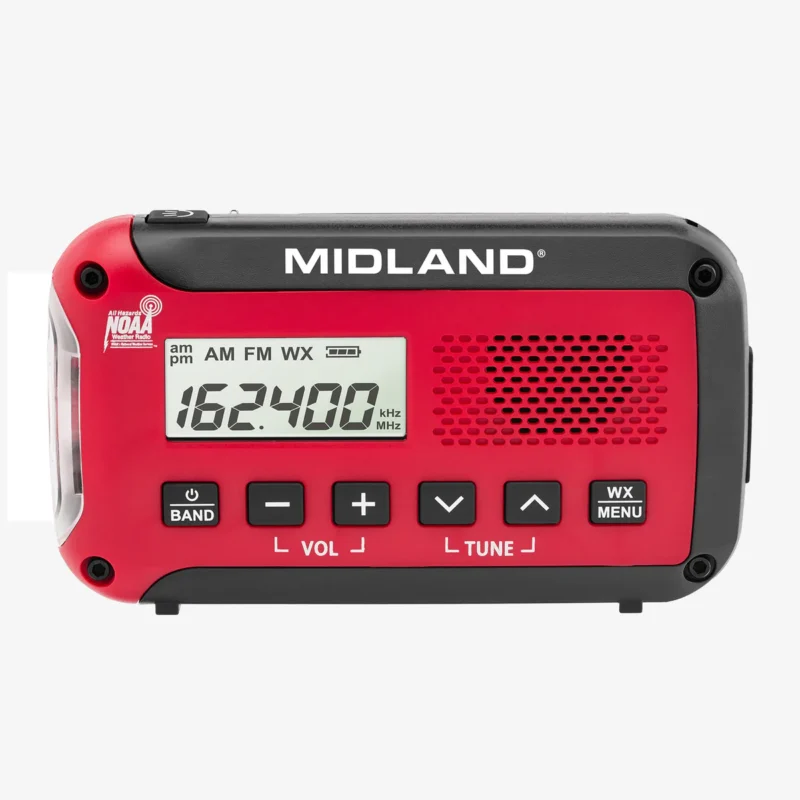 Midland® ER10 Portable Emergency Weather Alert Radio
