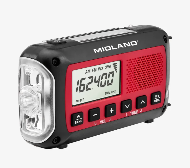 Midland® ER40 Portable Emergency Weather Alert Crank Radio1 Midland® ER40 Portable Emergency Weather Alert Crank Radio