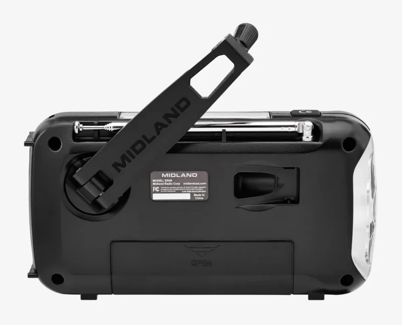 Midland® ER40 Portable Emergency Weather Alert Crank Radio2 Midland® ER40 Portable Emergency Weather Alert Crank Radio