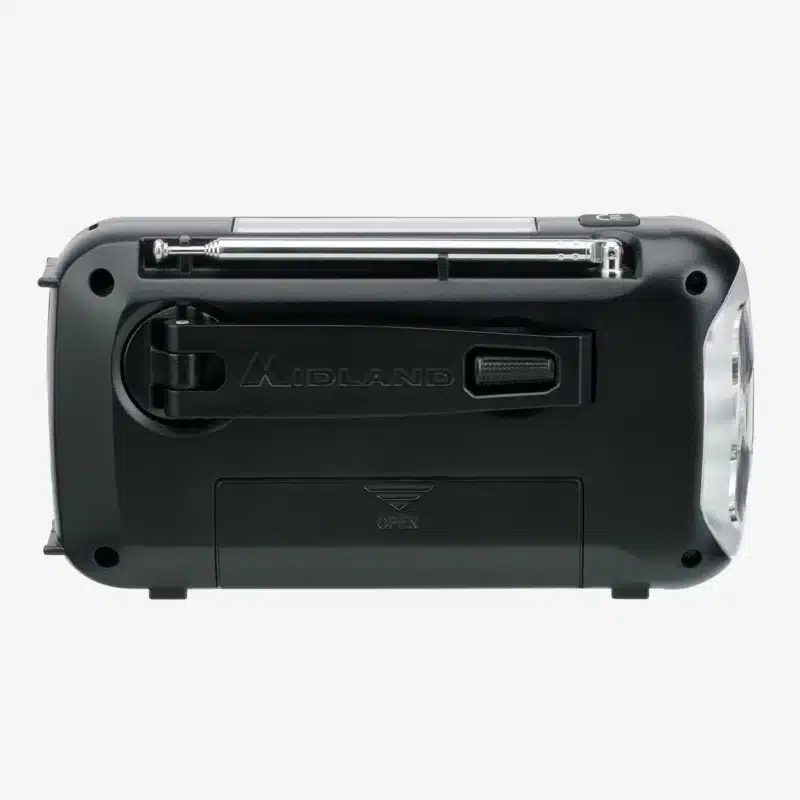 Midland® ER40 Portable Emergency Weather Alert Crank Radio5 Midland® ER40 Portable Emergency Weather Alert Crank Radio