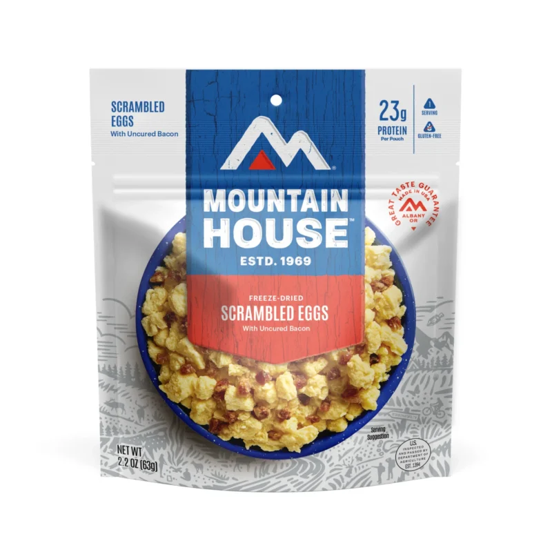 Mountain House Scrambled Eggs and Bacon Mountain House Scrambled Eggs and Bacon
