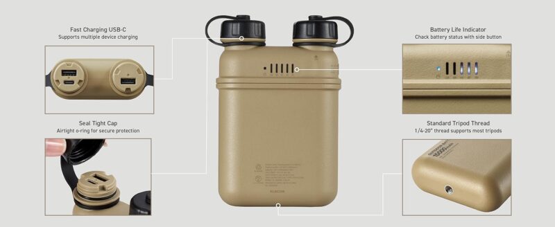 Nestout 15000maH Outdoor Power Bank d Nestout 15000maH Outdoor Power Bank
