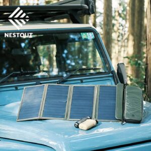 Nestout 4 Panel Solar Charger