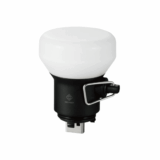 Nestout Lamp-1 Lantern Light-Blk