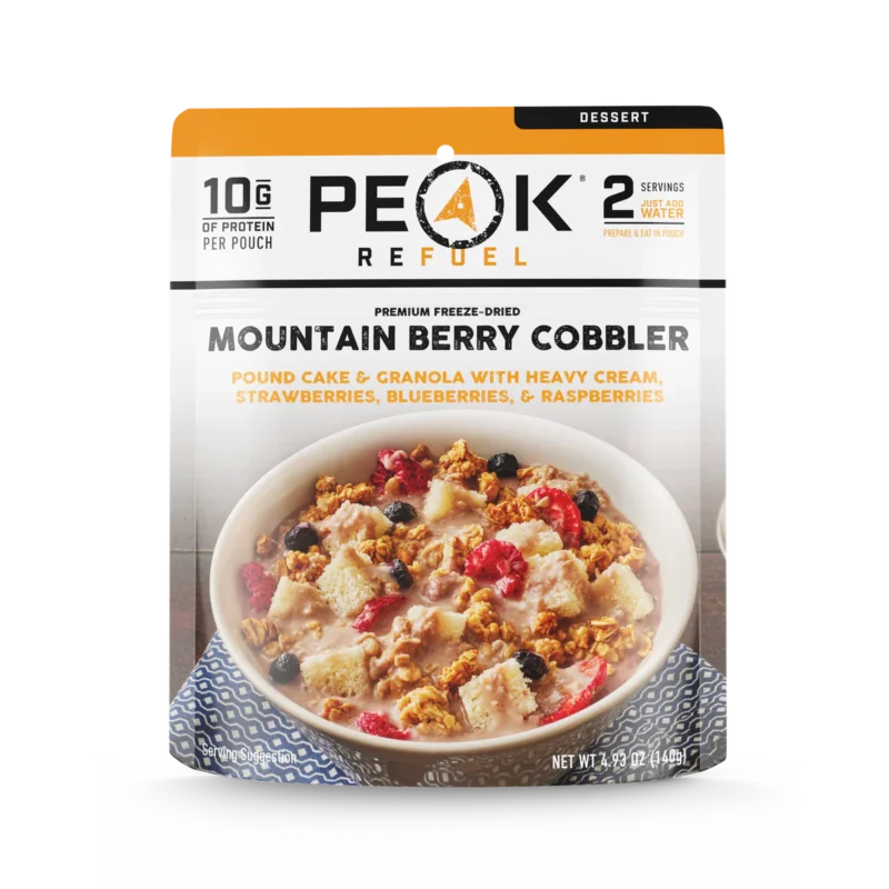 Peak Refuel Mountain Berry Cobbler