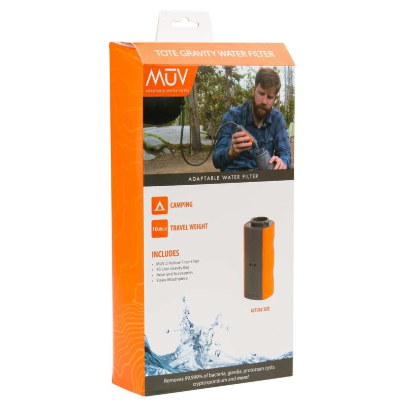 Renovo Water MUV Tote Gravity Water Filter REN-M-29- Renovo Water MUV Tote Gravity Water Filter REN-M-29--