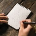 Rite in the Rain® 4x6 Top Spiral Notebook - BLK