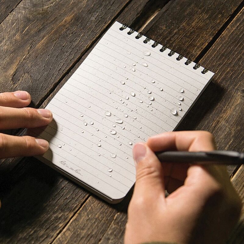 Rite in the Rain® 4x6 Top Spiral Notebook - BLKc Rite in the Rain® 4x6 Top Spiral Notebook - BLK