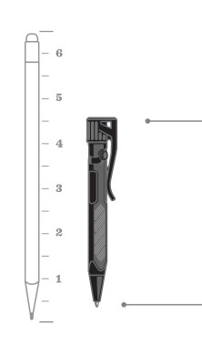 Rite in the Rain® Mini Bolt Action Pen - Blk