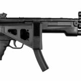 SBT5 folding brace on MP5 pistol