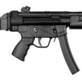 SBT5 folding brace on MP5 pistol