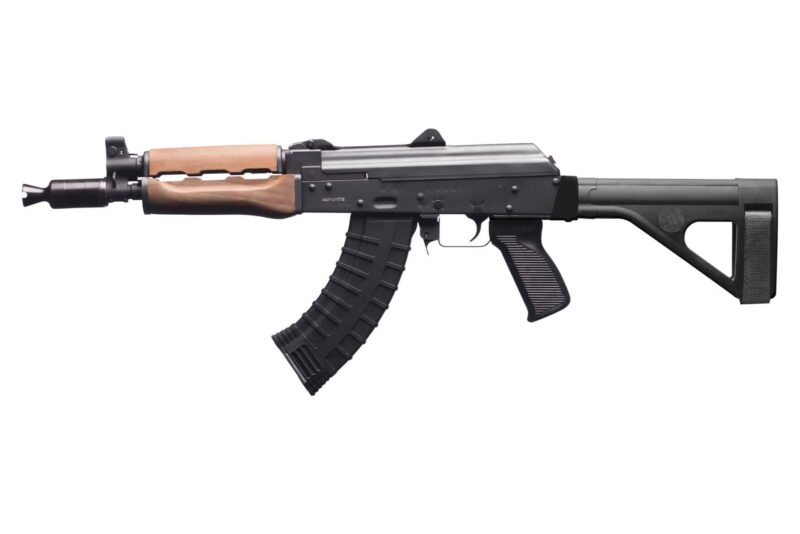 SOB47_Left-Hero-2022-web SOB47 pistol stabilizing brace on AK pistol