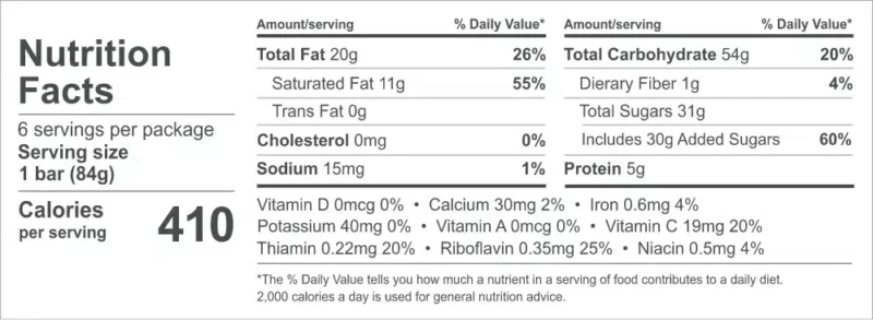 SOS Food Lab 2400 KCAL Bars SOS Food Lab 2400 KCAL Bars