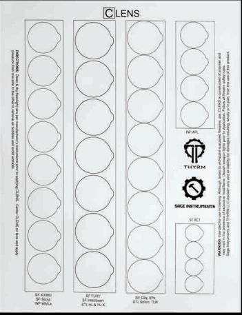 THYRM CLENS - Protective Lens Covers 1 THYRM CLENS