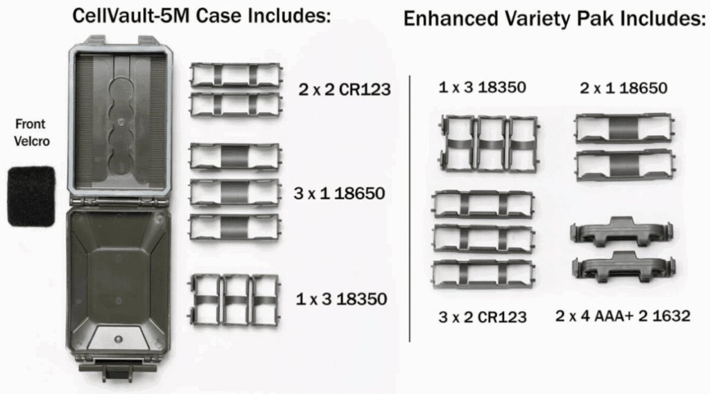 Master Module Storage Kit THYRM Modular Battery Insert Pak
