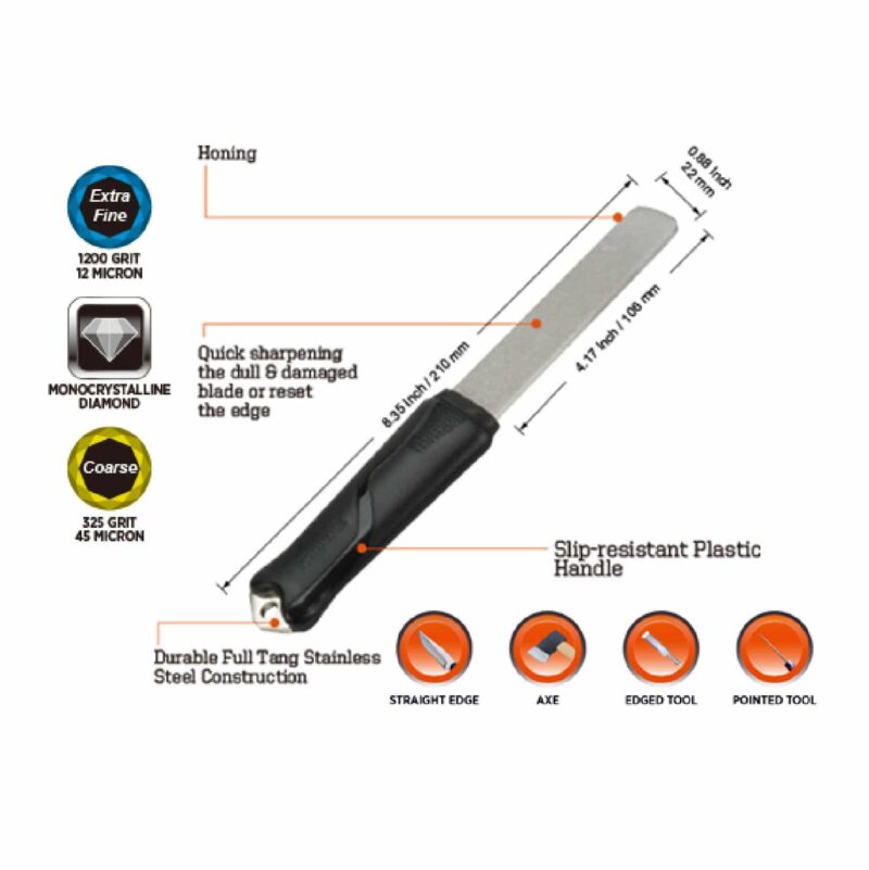 Sharpal Dual Grit Diamond Sharpener Sharpal Dual Grit Diamond Sharpener