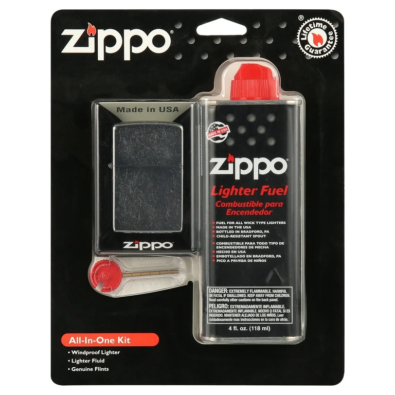 Zippo All-In-One Lighter Kit Zippo All-In-One Lighter Kit