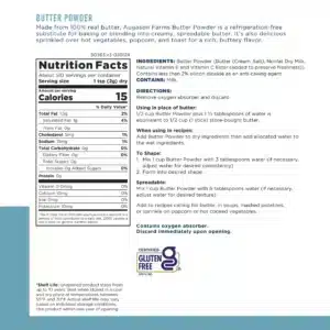 Augason Farms Dairy Butter Powder
