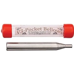 Pocket bellows fire aid