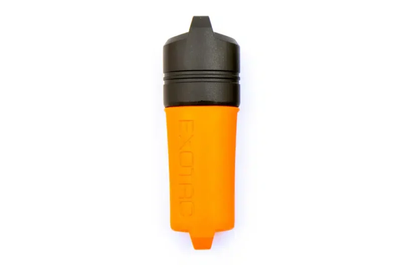 fireSLEEVE_lighter-case-orange Exotac fireSLEEVE waterproof lighter case orange