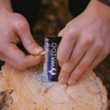 Shave off parts of the FireCard for instant tinder