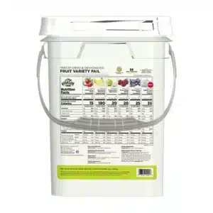Augason Farms Fruit Variety Pail
