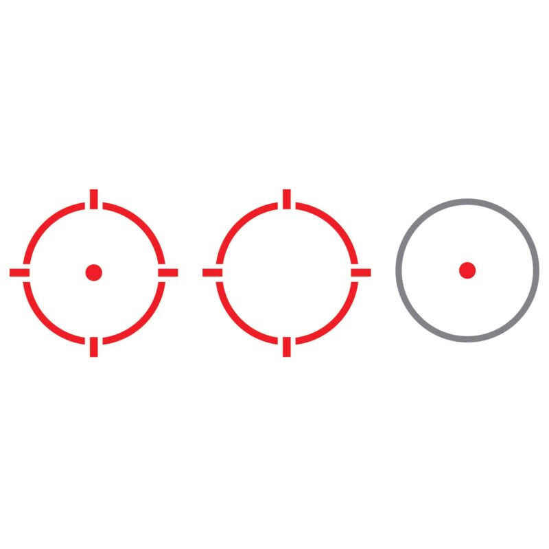 Red All Reticles Holosun Multi-Reticle System (MRS) in Red