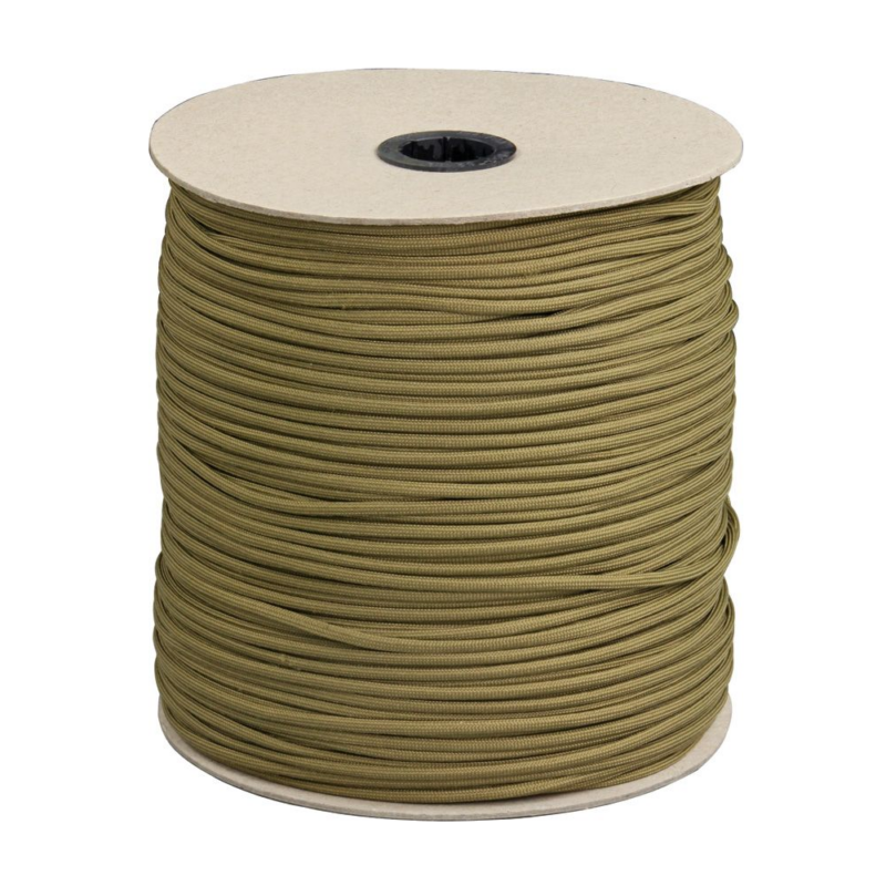 Marble's Parachute Cord - Coyote - 1000 foot spool