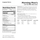 Augason Farms Morning Moo’s Lowfat Milk Alternative
