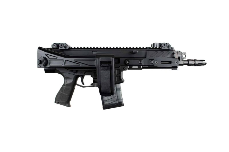 right-side-folded CZ Bren2 folding brace on Bren2 pistol