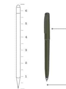 Rite in the Rain All-Weather Metal Pen - OD