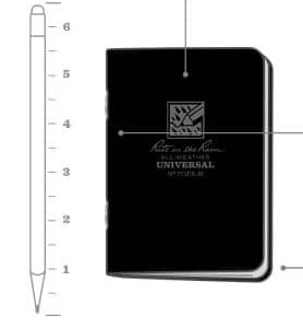 Rite in the Rain Stapled Mini Notebook