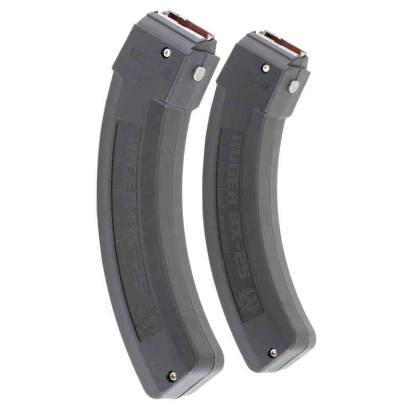 ruger-bx-25-1022-25-round-magazine-2-pack-2 BX-25 10/22® .22LR 25rd Magazines (2 pack)
