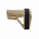 SBA5 pistol stabilizing brace - FDE