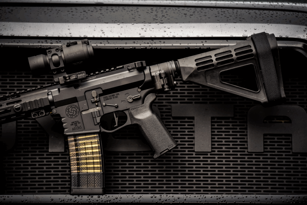 SBM4 Brace with LAW Folding Adapter