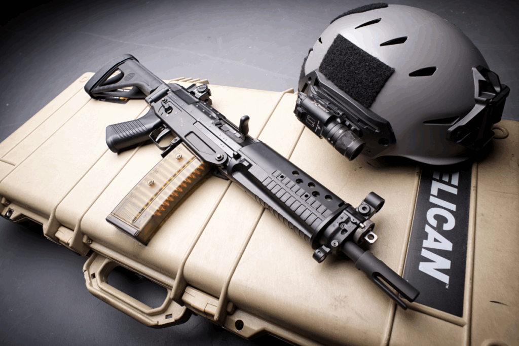 SOB Pistol Brace on SIG 553